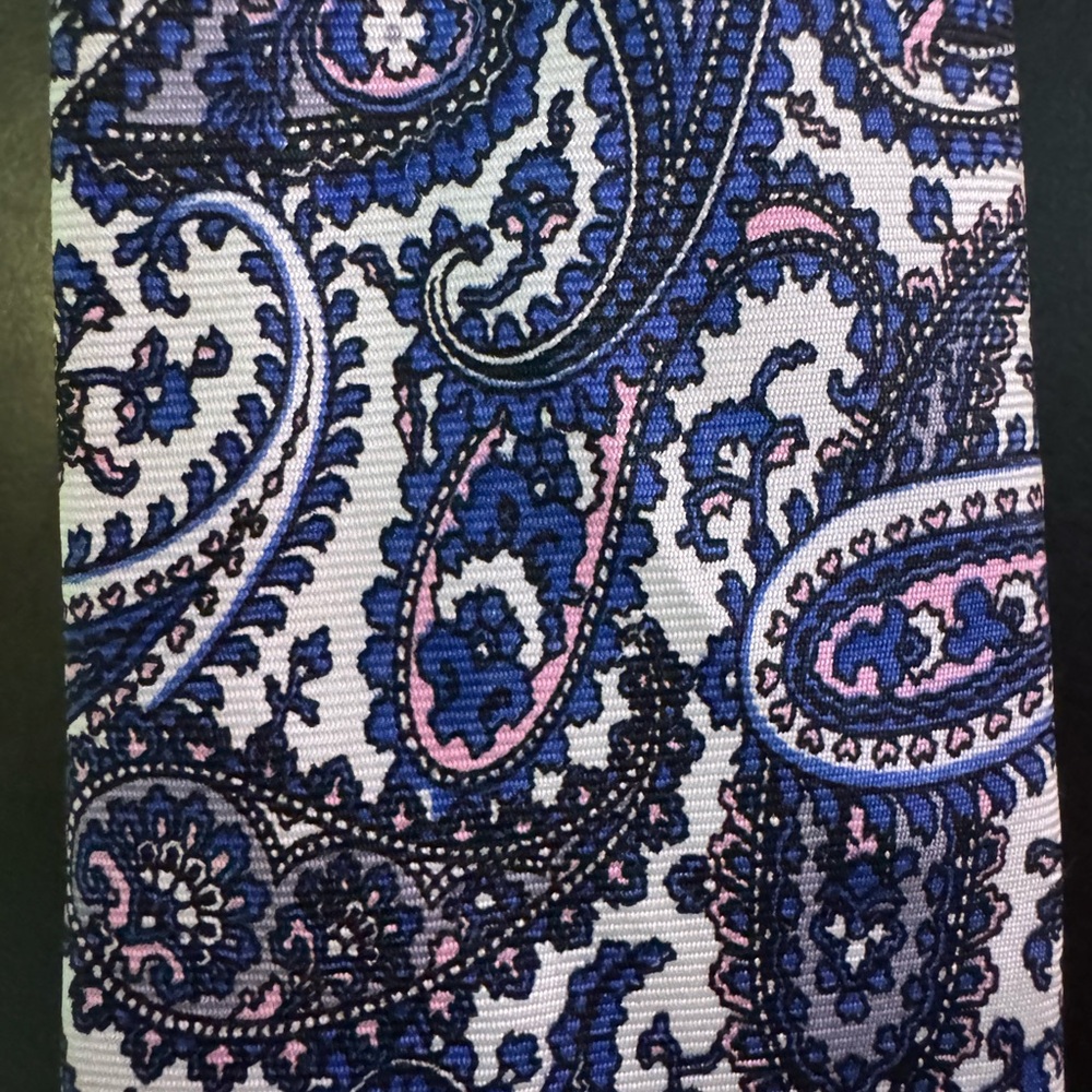 Wembley Blue Paisley Tie